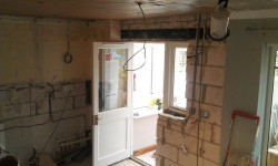 New kitchen installation