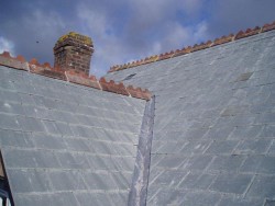 Roofing work and accommodation conversion