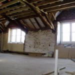 Roofing work and accommodation conversion