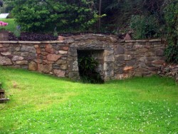 Traditional stone walling and landscape gardening